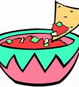 Image result for Happy Bowl of Salsa Clip Art