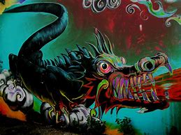 Image result for Trippy Dragon Drawing
