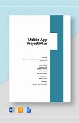 Image result for Mobile App Project Plan Template