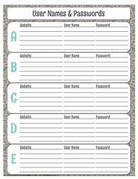 Image result for Password Form Template