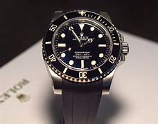 Image result for Rolex Rubber Strap Watch