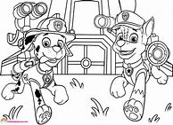 Image result for PAW Patrol Rocky and Chase Coloring Page