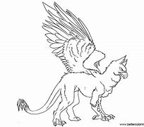 Image result for Gryphon Coloring Pages