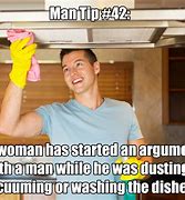 Image result for Husband Cleaning Meme