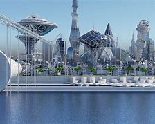 Image result for Beautiful Futuristic Future City