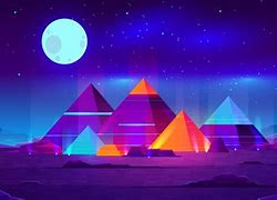 Image result for Wallpaper Red Abstract Art Pyramid 4K