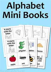 Image result for Alphabet Mini Book Template