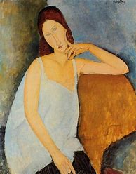 Image result for Jeanne Hebuterne Amedeo Modigliani