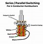 Image result for Humbucker Push Pull Series Parallel Wiring