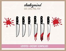 Image result for Knife with Blood Clip Art