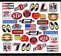 Image result for 60s Drag Racing Parts Decals