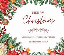 Image result for Canva Christmas Card Template
