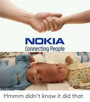 Image result for Nokia Connecting People Meme