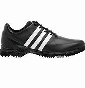 Image result for Adidas Black and White Golf Shoes