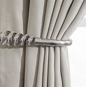 Image result for Metal Curtain Holders