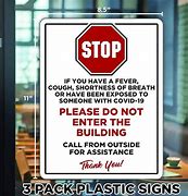 Image result for Covid Door Signs for Business