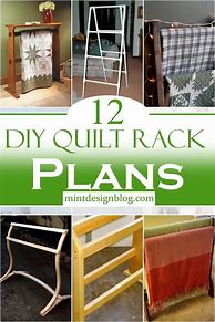 Image result for Ladder Quilt Rack Plans