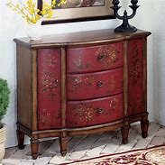 Image result for Painted Console Cabinet