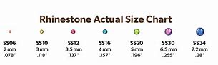 Image result for SS Rhinestone Size Chart