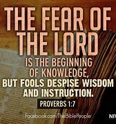 Image result for Proverbs 1:7