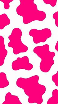 Image result for Pink Cow Print Design