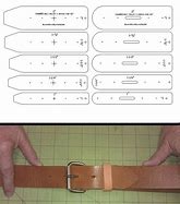 Image result for Leather Belt Clip Pattern