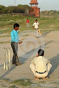 Image result for Kids Playing Cricket