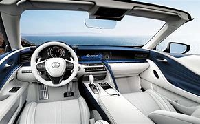 Image result for LC 500 Convertible Interior