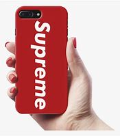 Image result for iPhone 7 Plus Cases Supreme Red and Blue