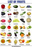 Image result for Fruit Categories