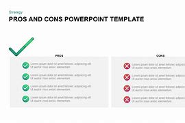 Image result for Vertex42 Pros and Cons Template