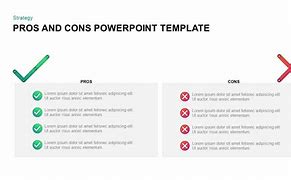 Image result for Pros and Cons PowerPoint