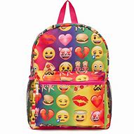 Image result for Emoji Backpack Claire's