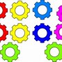 Image result for Gear Clip Art Colorful