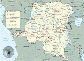 Image result for DR Congo maps