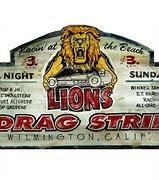 Image result for Vintage Lions Drag Strip Decals