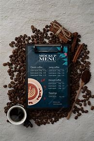 Image result for Free Psd Cafe Menu Mockup