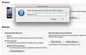 Image result for Forgot Backup Password iTunes
