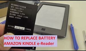 Image result for How to Replace Kindle Touch Battery