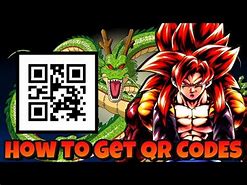 Image result for Dragon Ball Legends QR-Codes