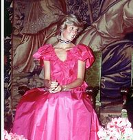 Image result for Princess Diana Pink Dress