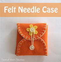 Image result for Felt Needle Case