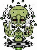 Image result for Alien Weed Cartoon