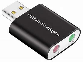 Image result for USB Adapter with Headphone Jack for Computers