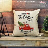 Image result for Family Pillow Christmas County