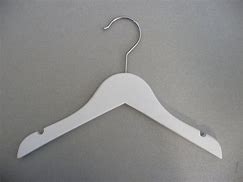 Image result for White Wooden Coat Hangers