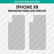 Image result for iPhone XR Template for Phone Case