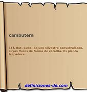 Image result for cambutera