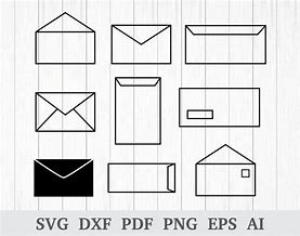 Image result for A10 Envelope SVG