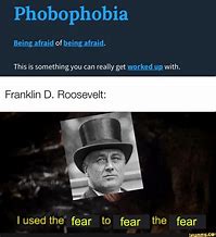 Image result for Phobophobia Meme
